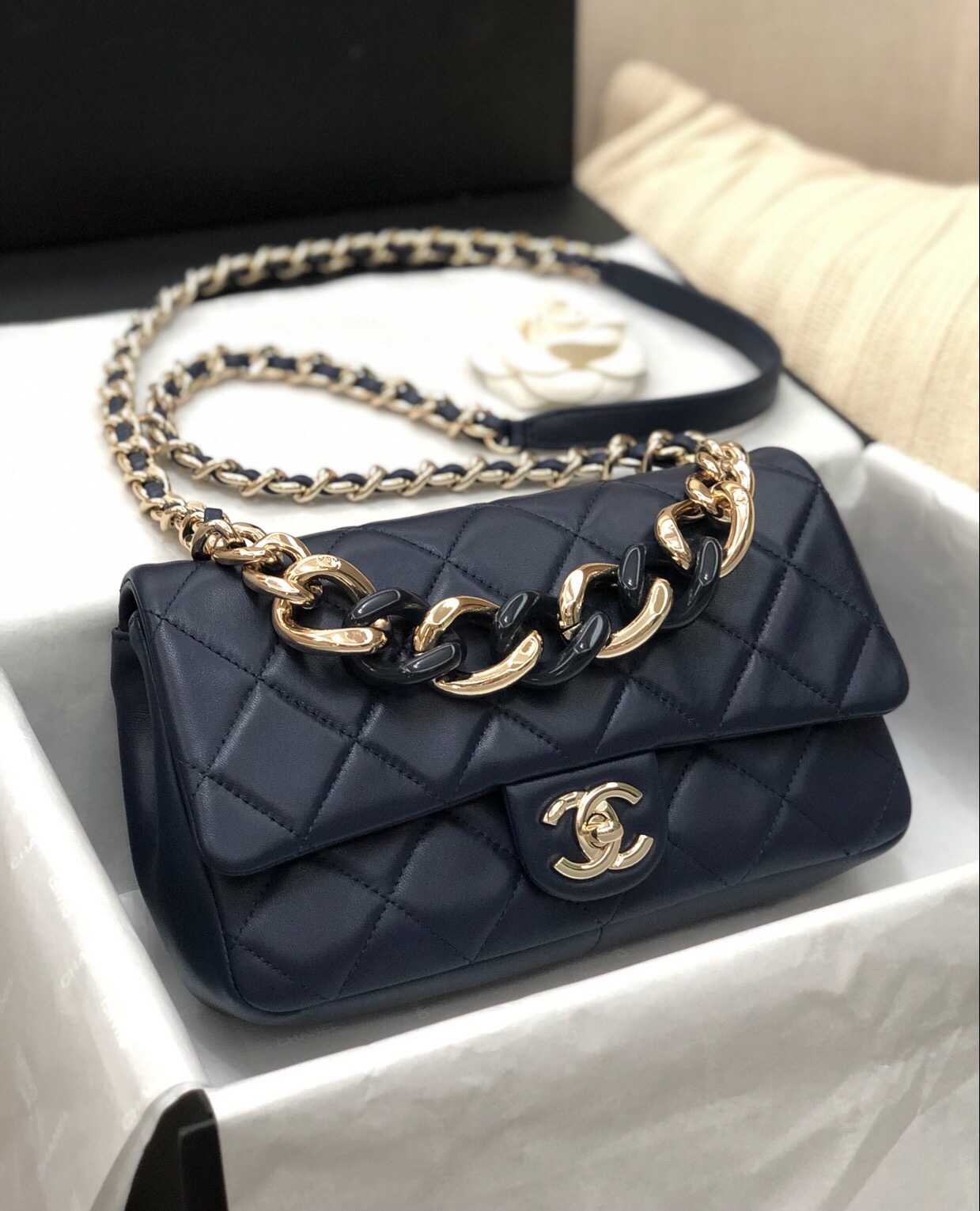 Ch@nel Cruise Flap Bag-16*24*6CM