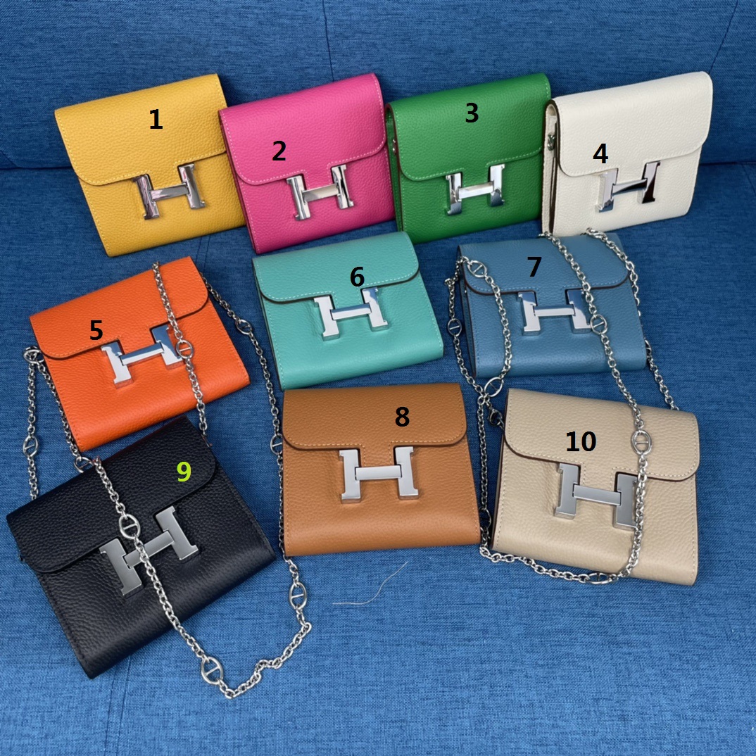 H**mes constance togo leather-13*11.8cm