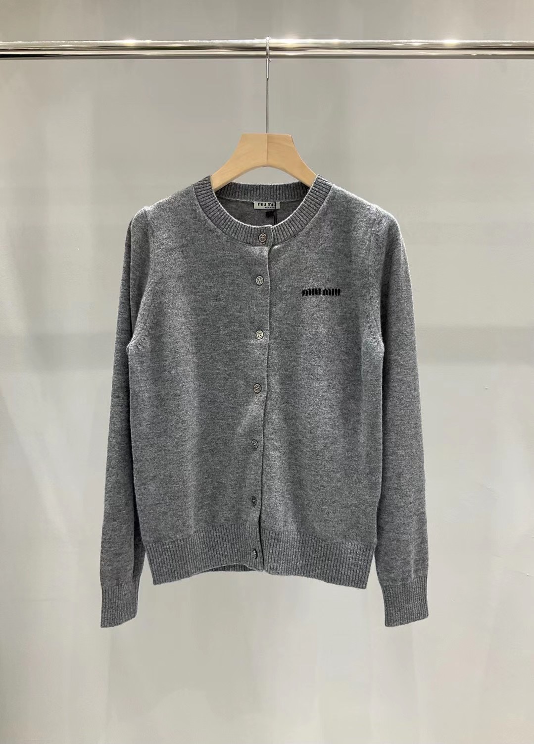 M1v M1v cashmere knit cardigan