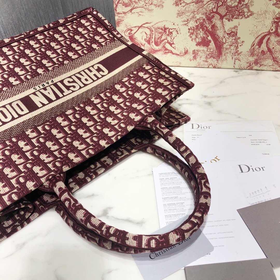 D*or small book tote-36.5cm
