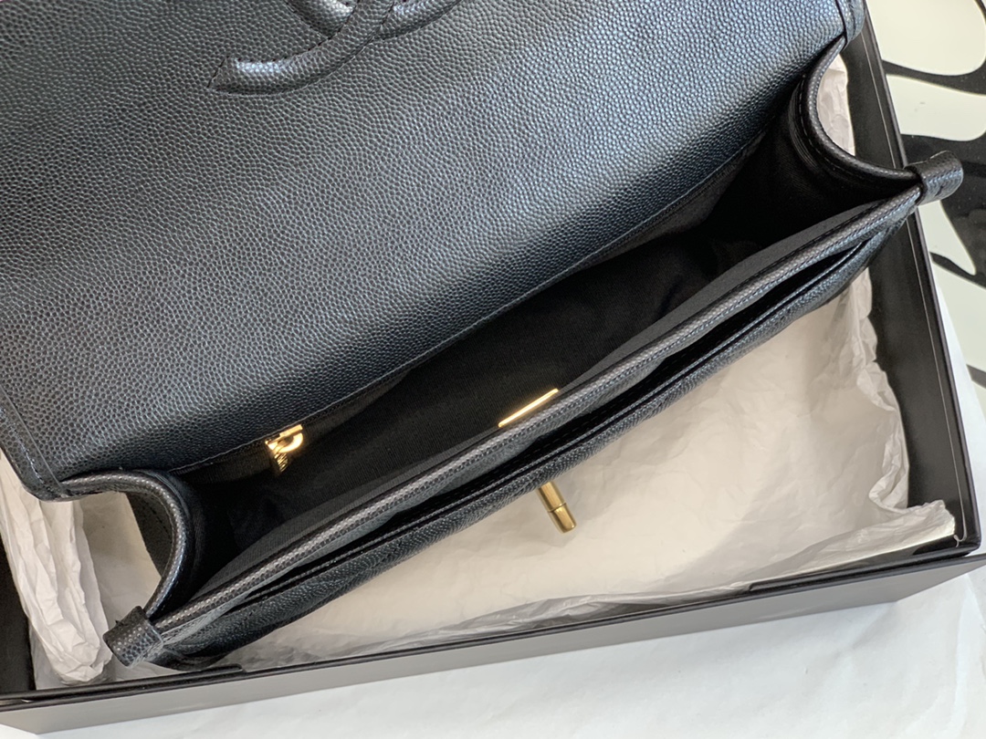 Ch@nel Flap Bag-25*21*7CM