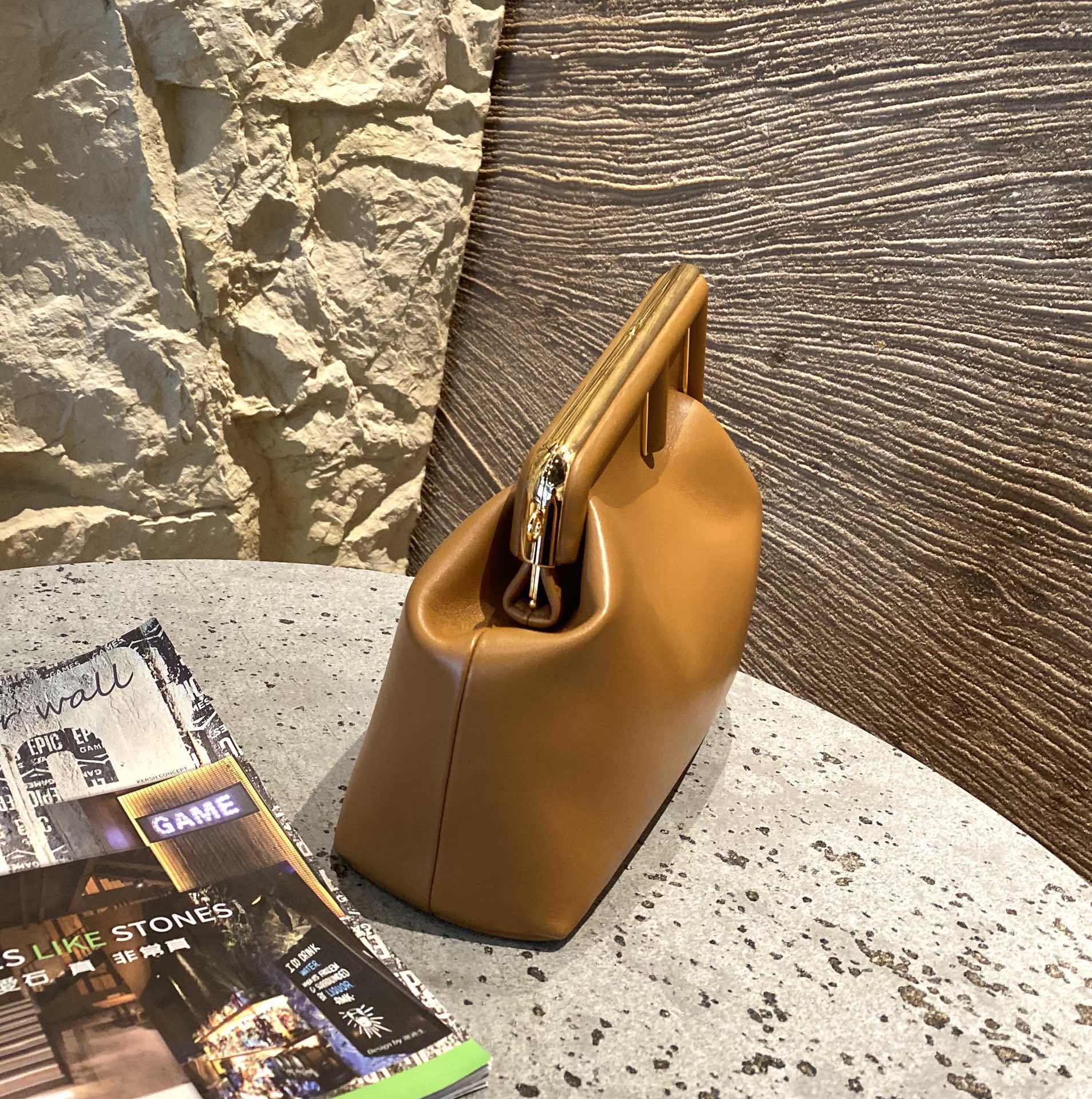 F**di first bag-26*18*9.5/32.5*23.5*15cm
