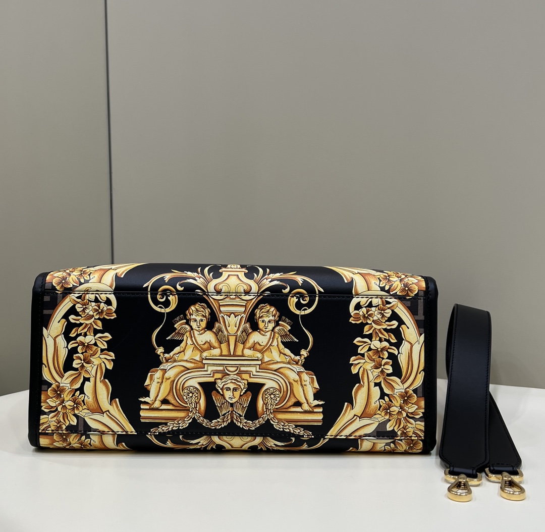 F**di & versace tote-36*17*31cm