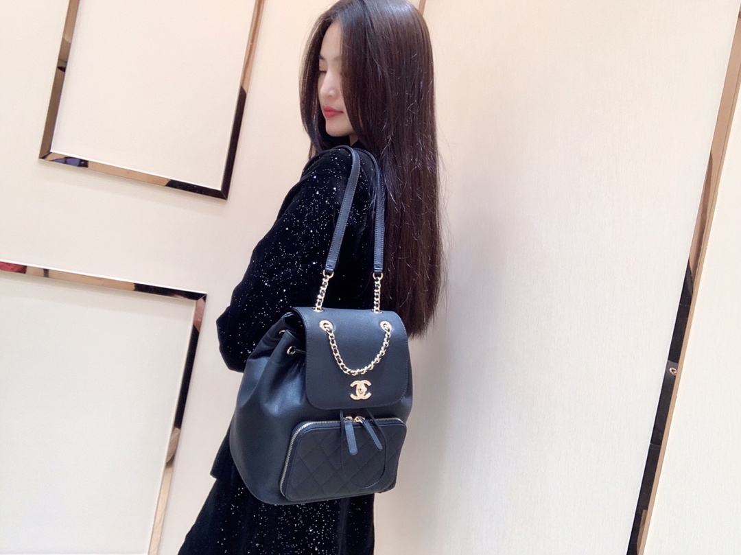 Ch@nel Backpack -25x24.5x17CM
