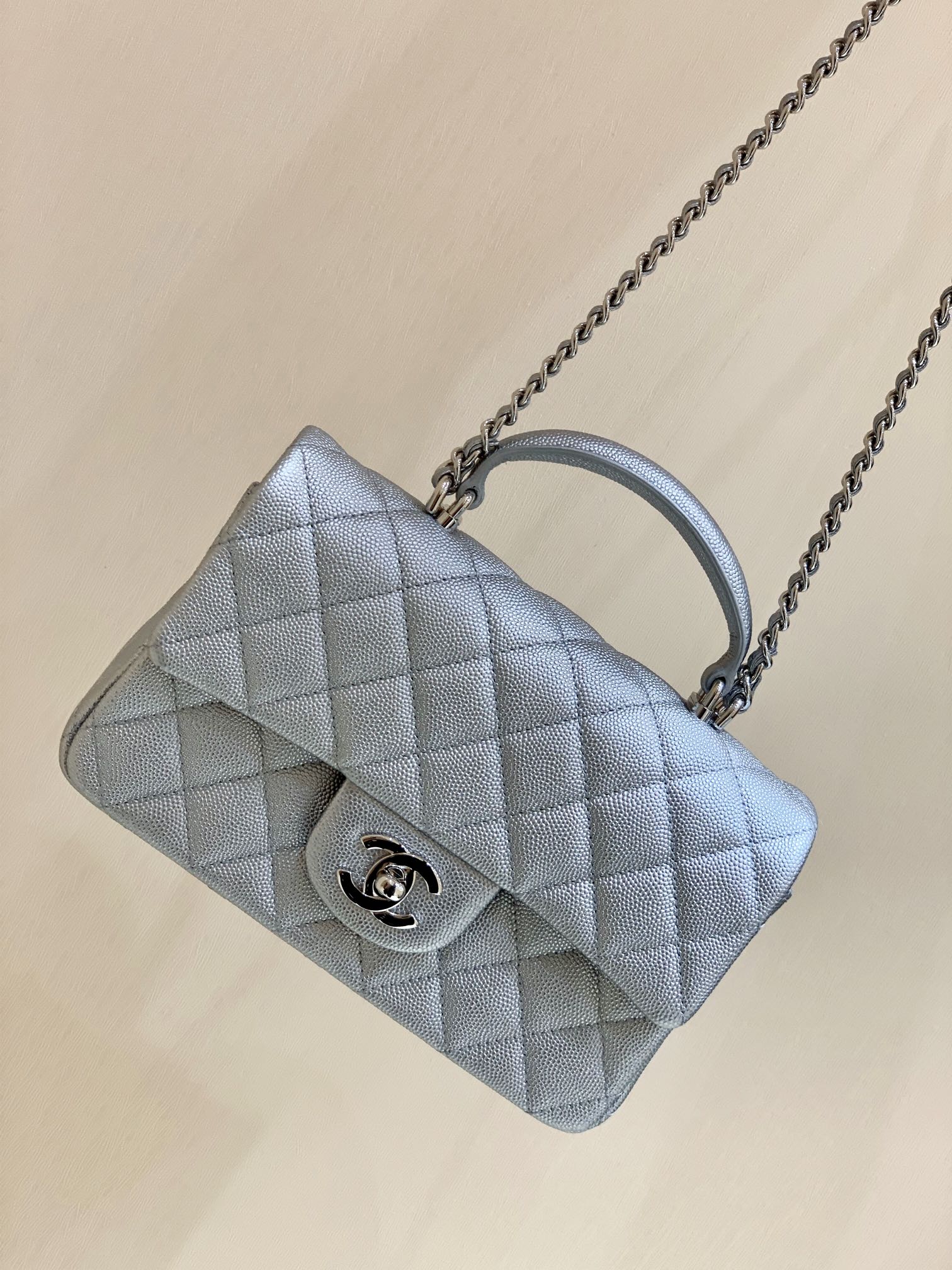 Ch@nel Flap Bag-20*13*9CM