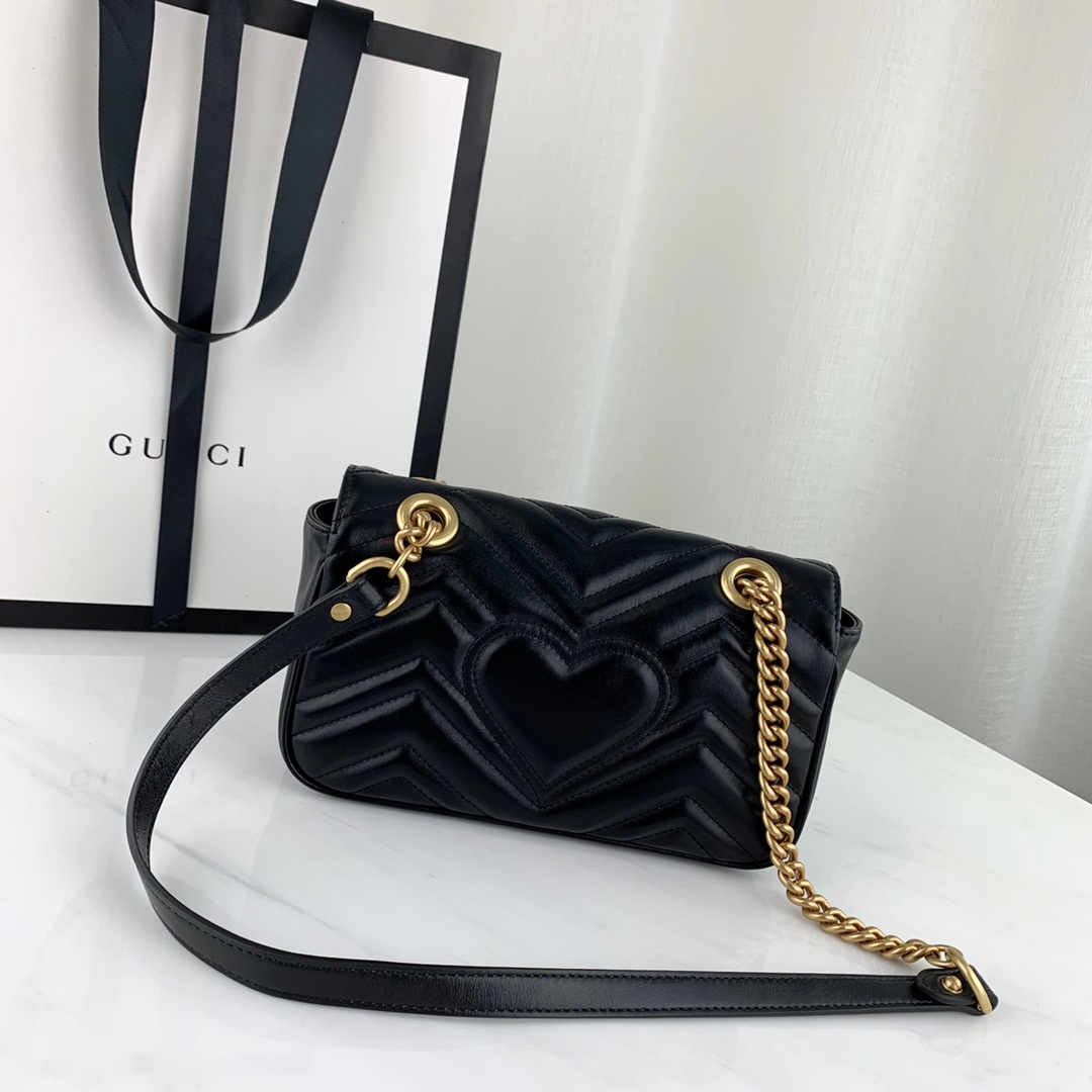 G*u*i marmont bag-14*23*6cm
