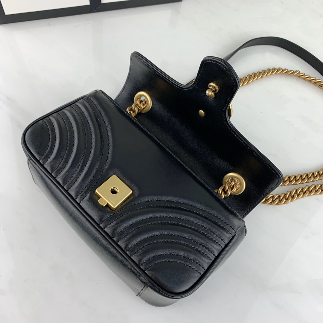 G*u*i marmont bag-14*23*6cm