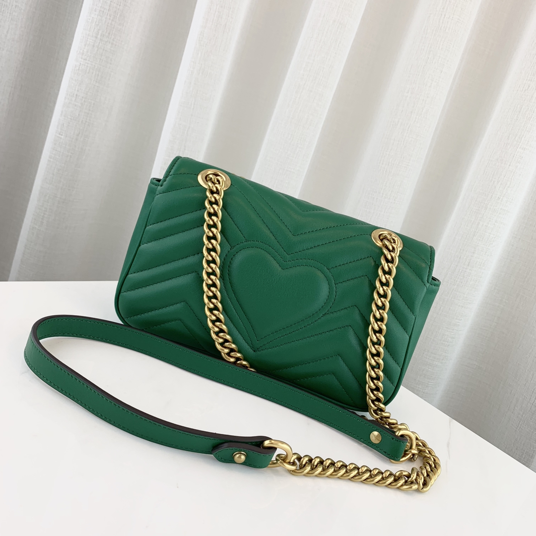 G*u*i marmont bag-14*23*6cm