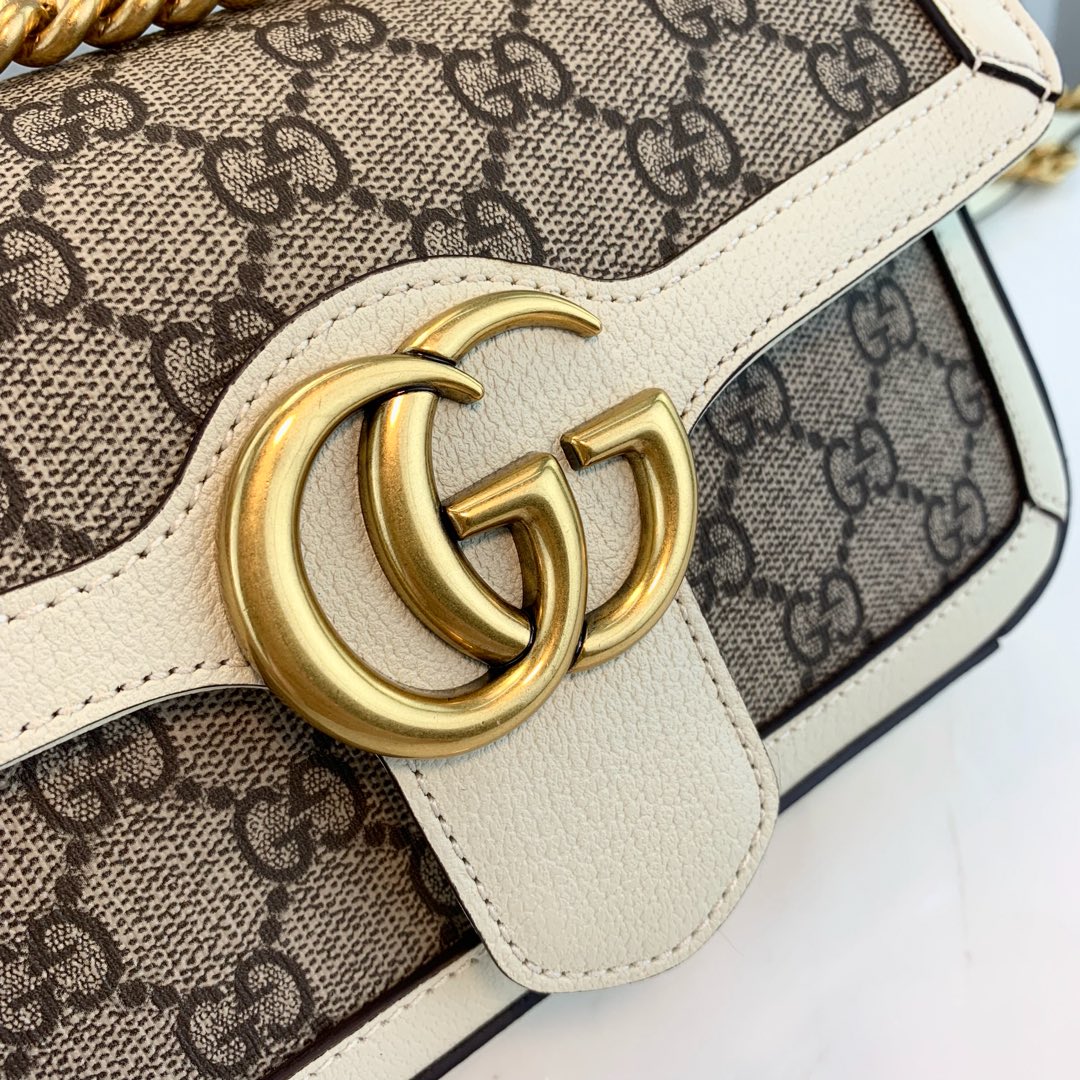 G*u*i marmont bag-14*23*6cm