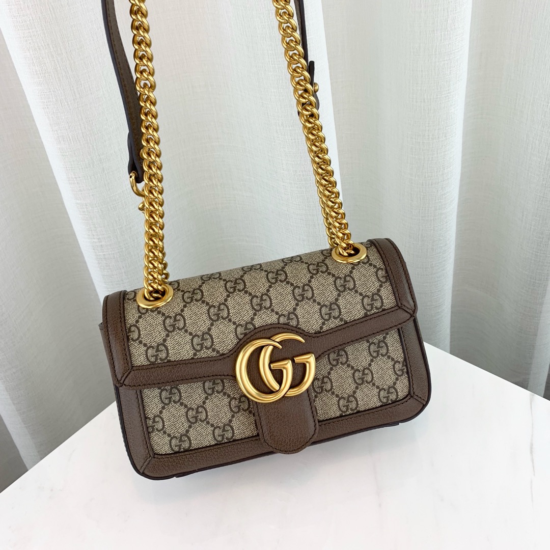 G*u*i marmont bag-14*23*6cm