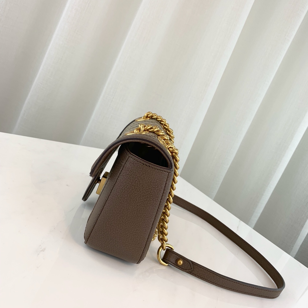G*u*i marmont bag-14*23*6cm