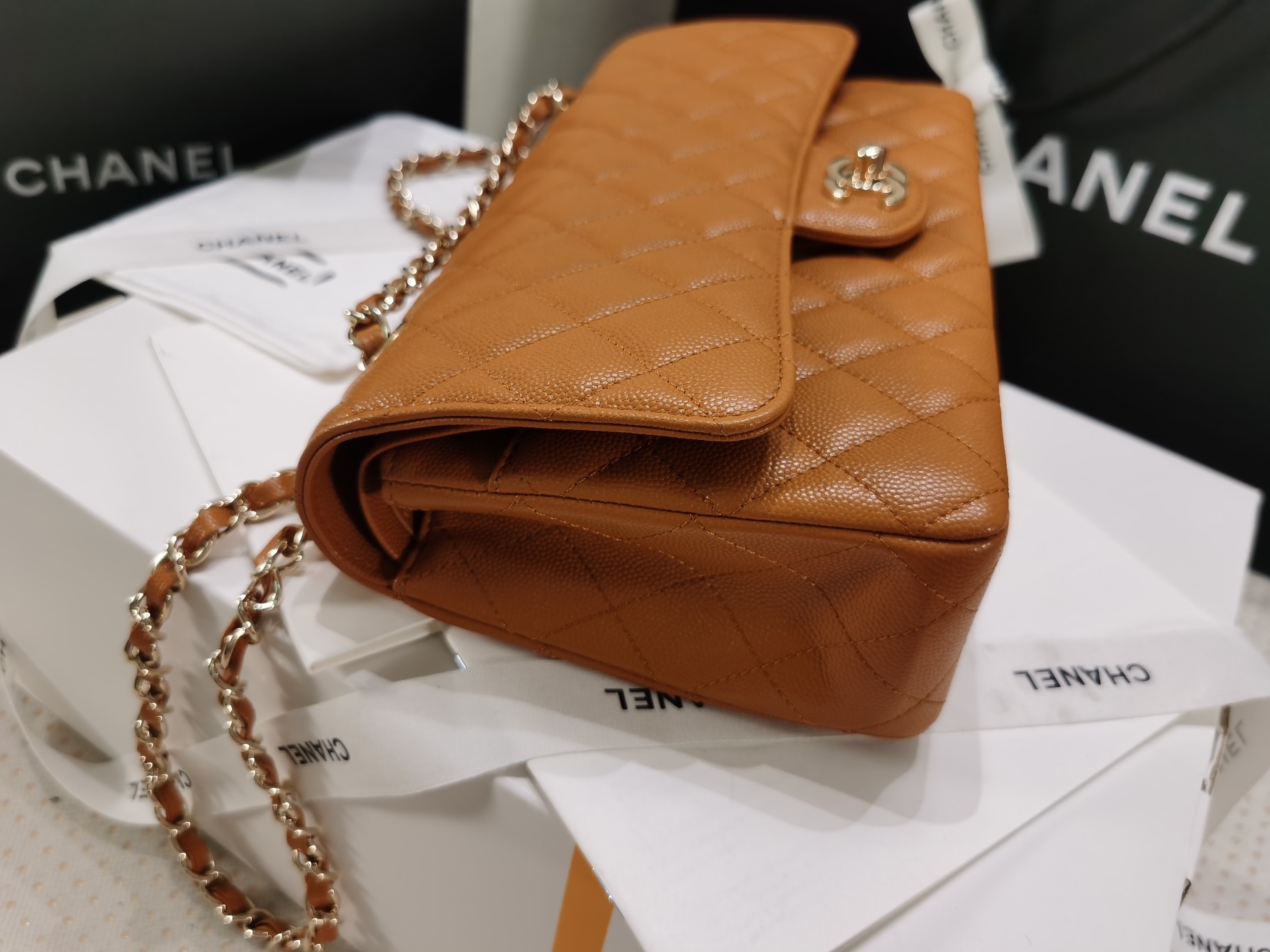 Ch@nel Flap Bag-25CM