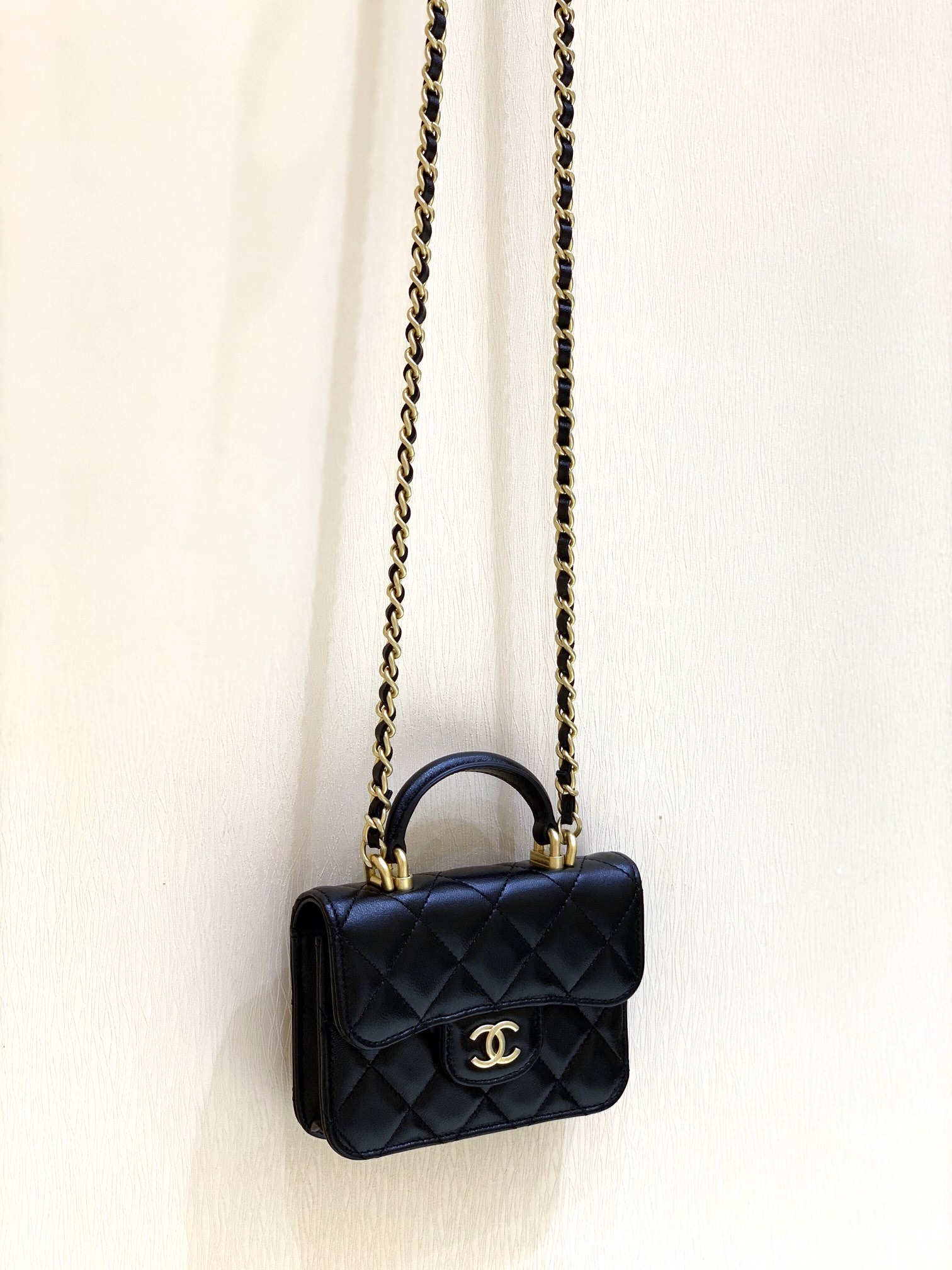 Ch@nel Flap Bag-12.5x9.5x3.5CM