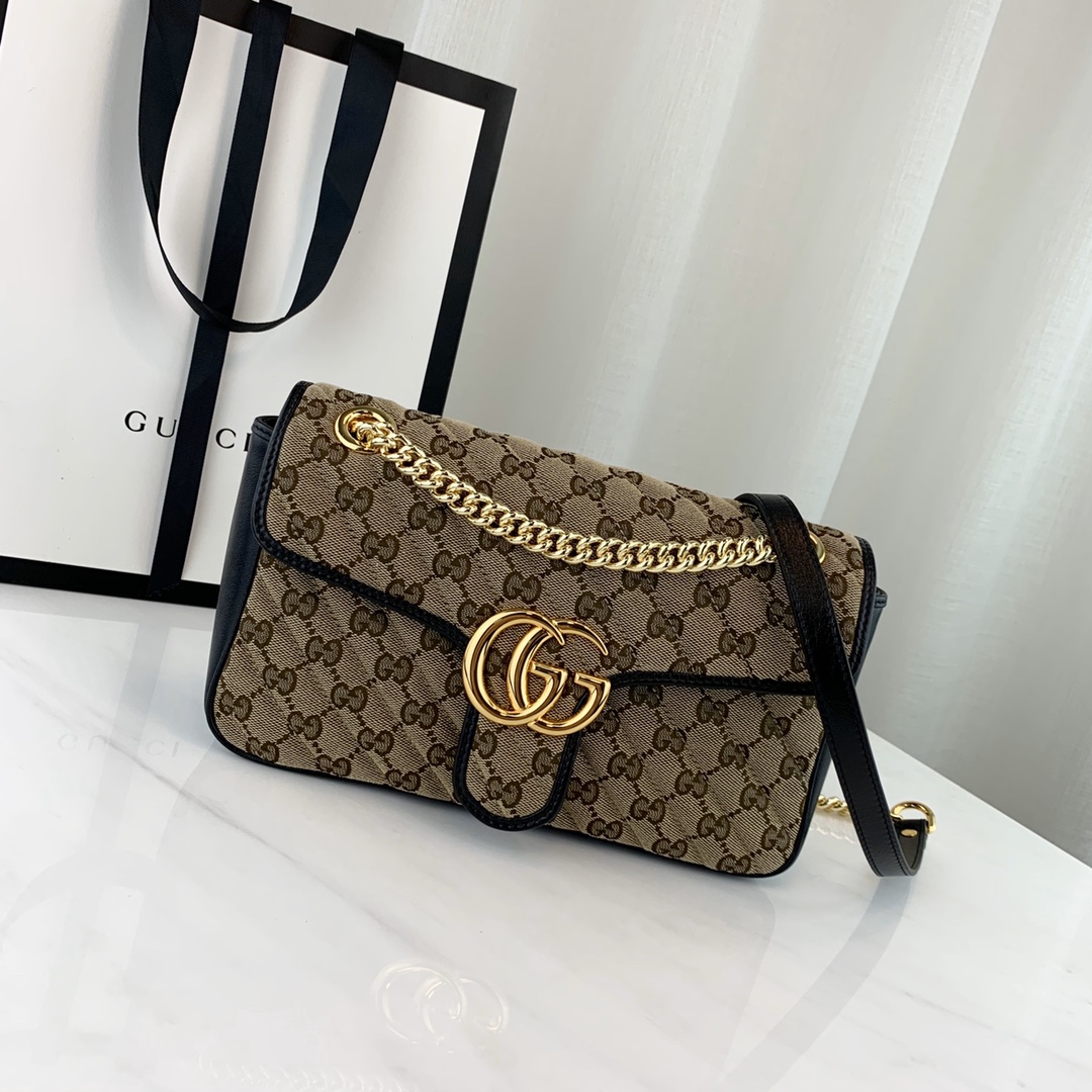 G*u*i marmont bag-26*15*7cm
