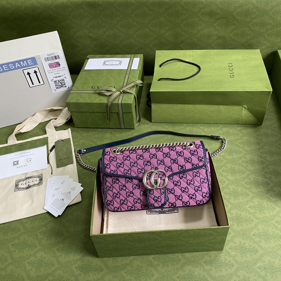 G*u*i marmont bag-26*15*7cm