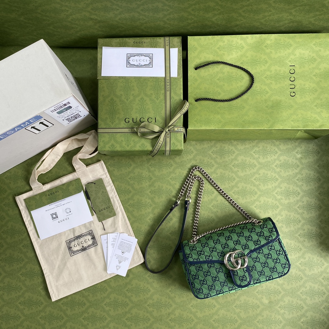 G*u*i marmont bag-26*15*7cm