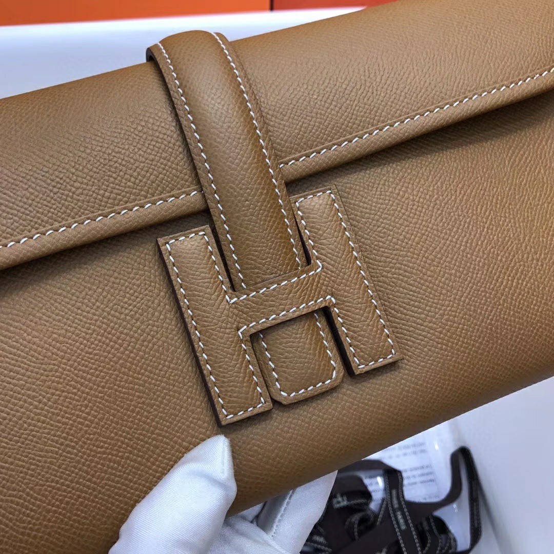 H**mes jige 29 pouch-epsom-29cm
