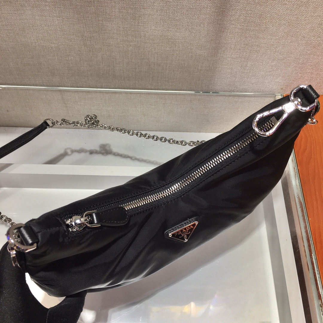 Pra*a hobo bag-1bh172 -24*16*7cm