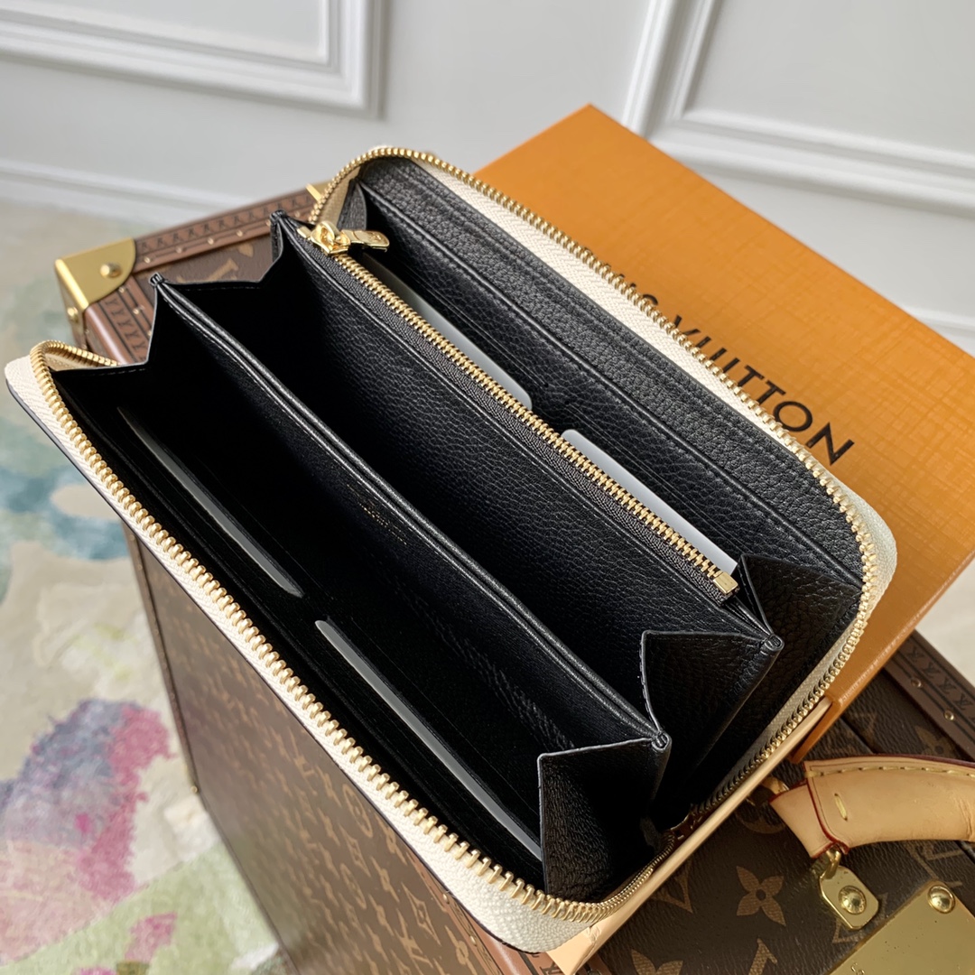 l0*is V*t0n monogram vernis zippy wallet m81141-19.5x10.5x2.5cm