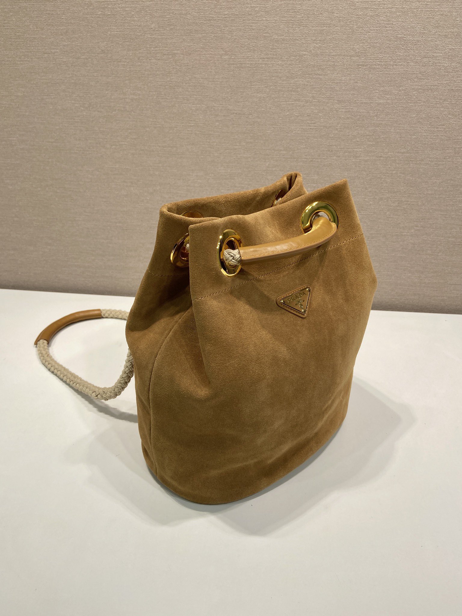 Pra*a re-nylon bucket-1be082-23.5*28*16.5cm