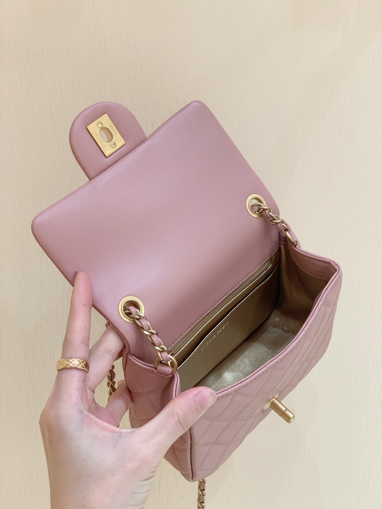 Ch@nel Flap Bag-17&20CM