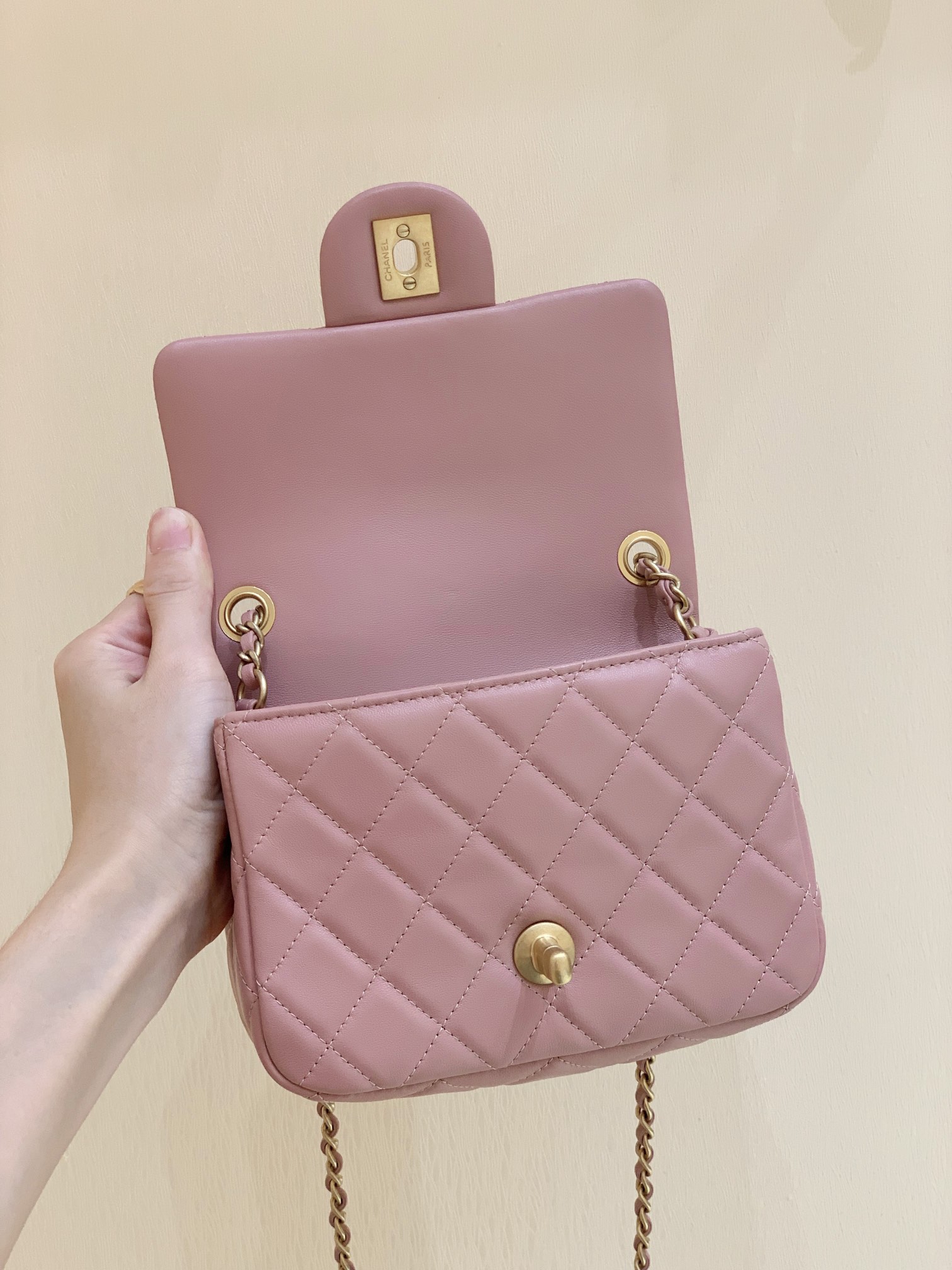 Ch@nel Flap Bag-17&20CM
