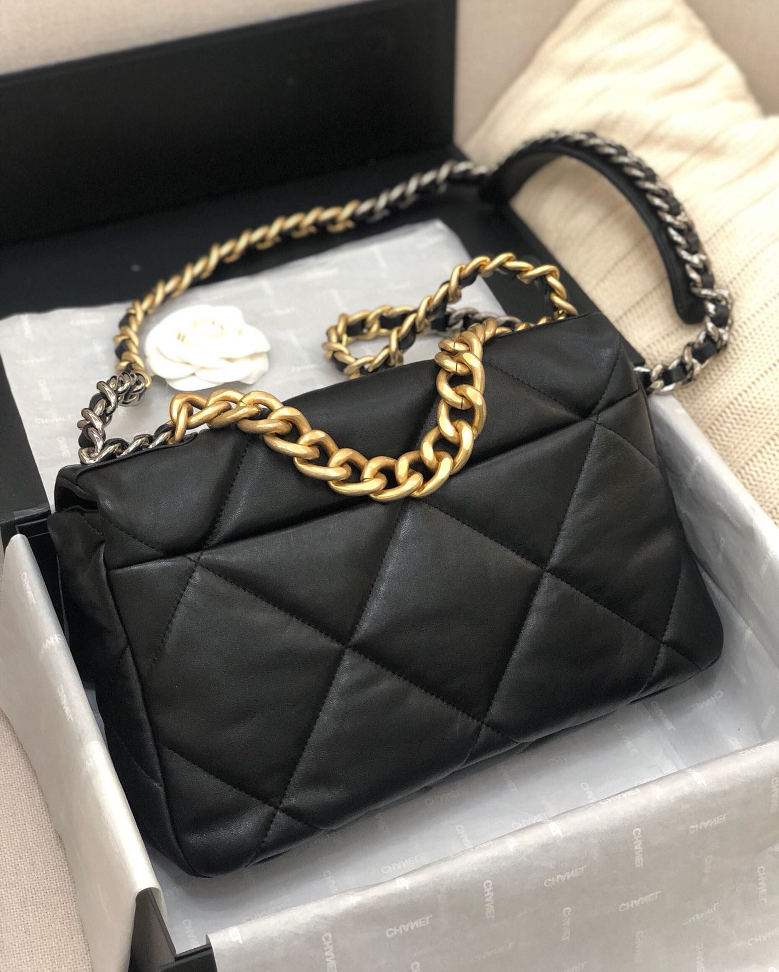 Ch@nel 19 Flap Bag-26&30&36CM