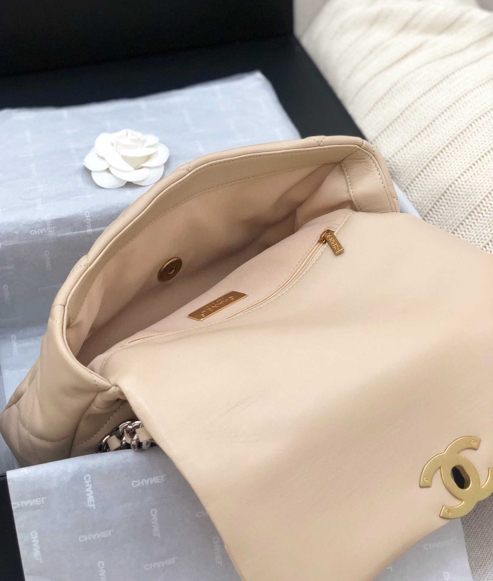 Ch@nel 19 Flap Bag-26&30CM