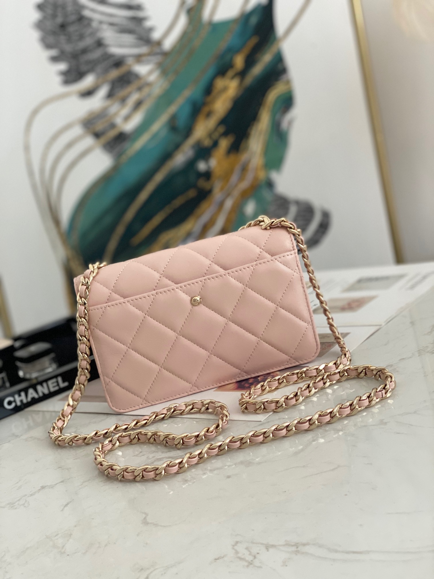 Ch@nel Wallet On Chain-19*12*3.5CM