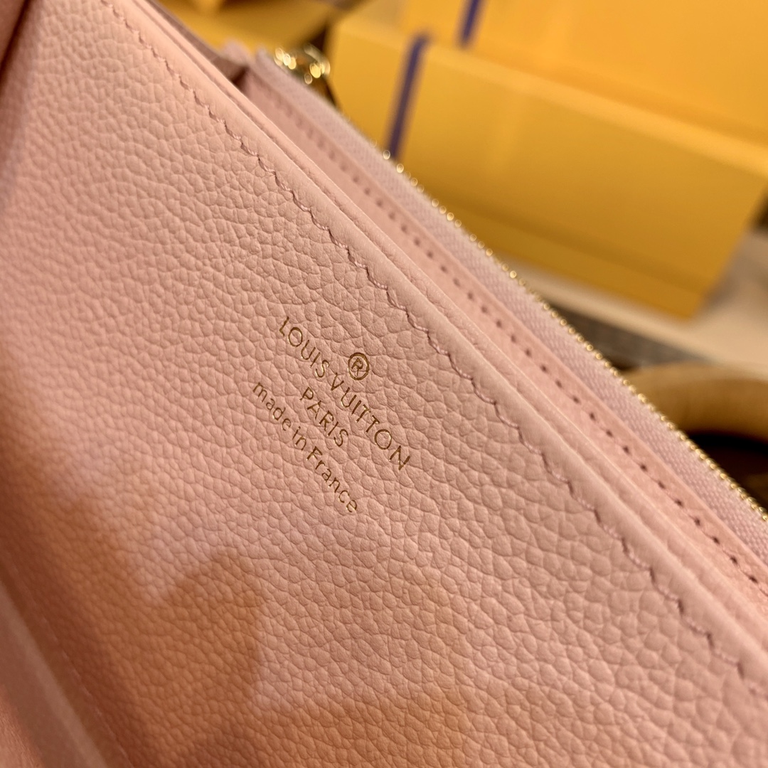l0*is V*t0n spring in the city zippy wallet m81280-19.5x10.5x2.5cm
