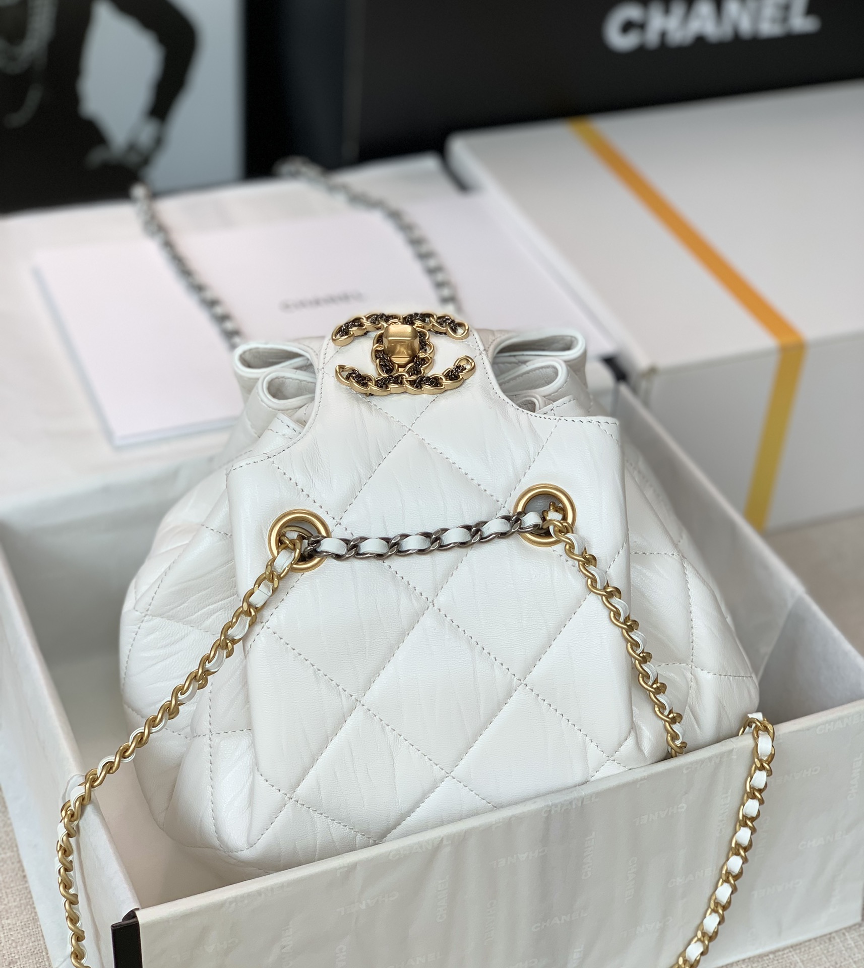 Ch@nel 2022SS Dumpling Bag