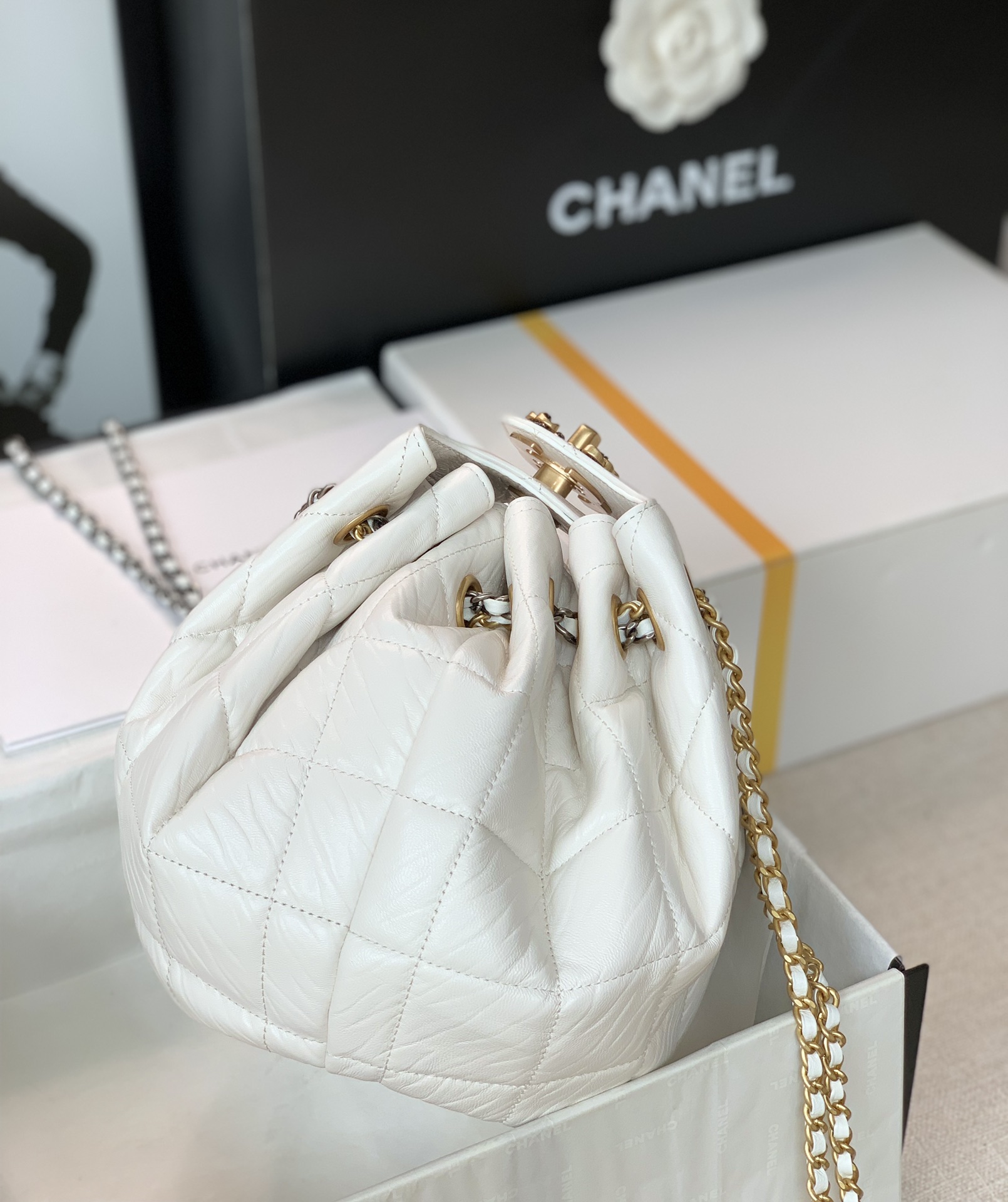 Ch@nel 2022SS Dumpling Bag