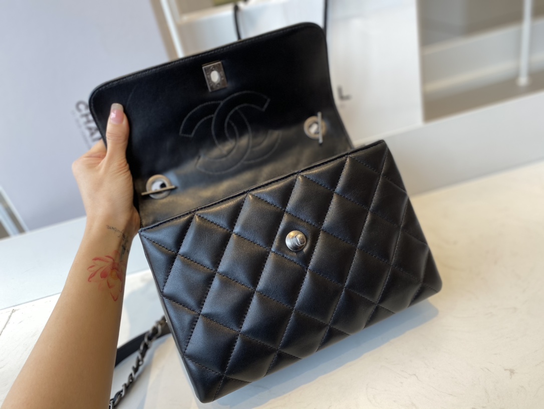 Ch@nel Trendy CC-Ancient Silver-25*17*12CM