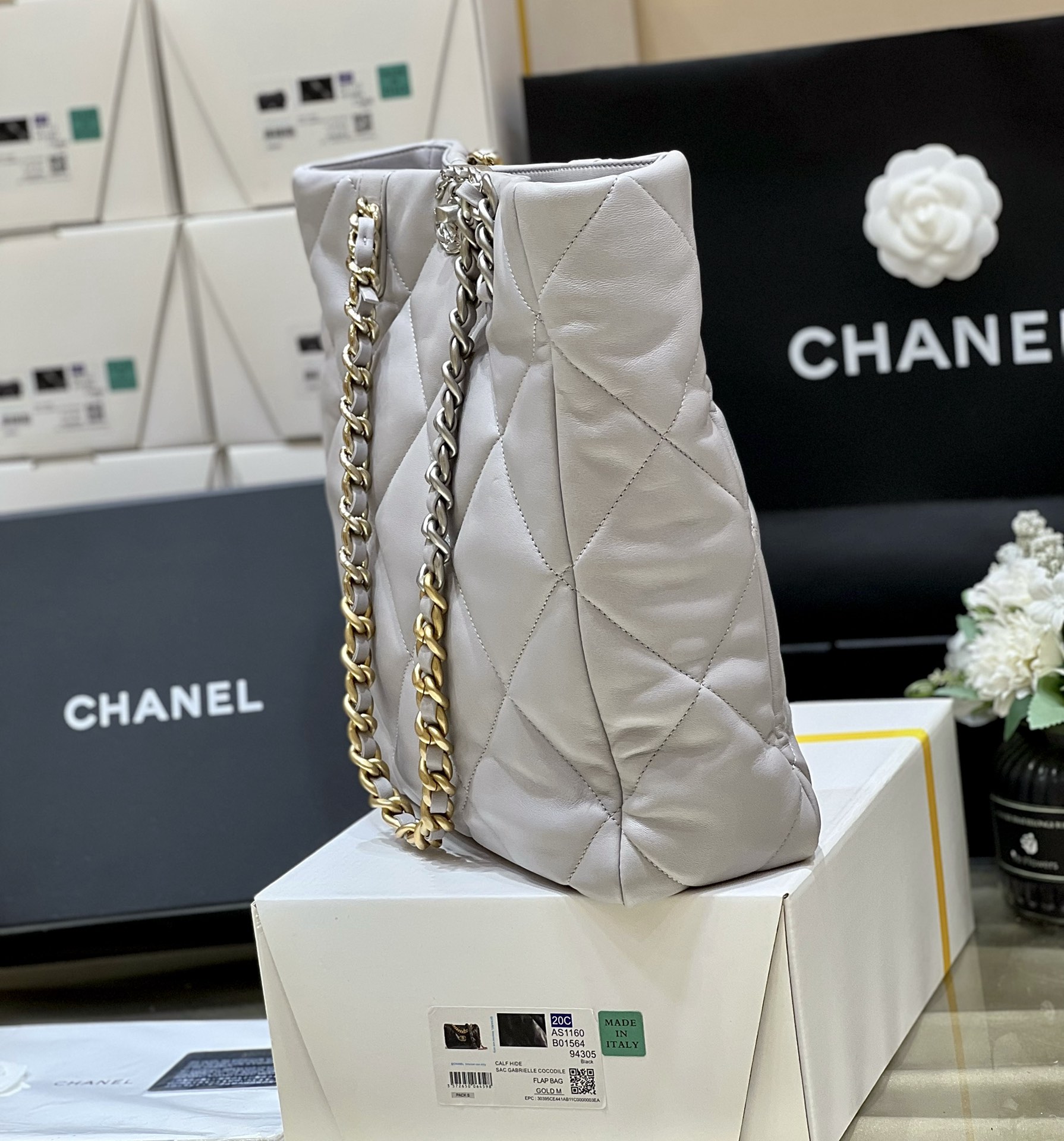 Ch@nel 19 bag Tote -AS3519-30*37*10CM