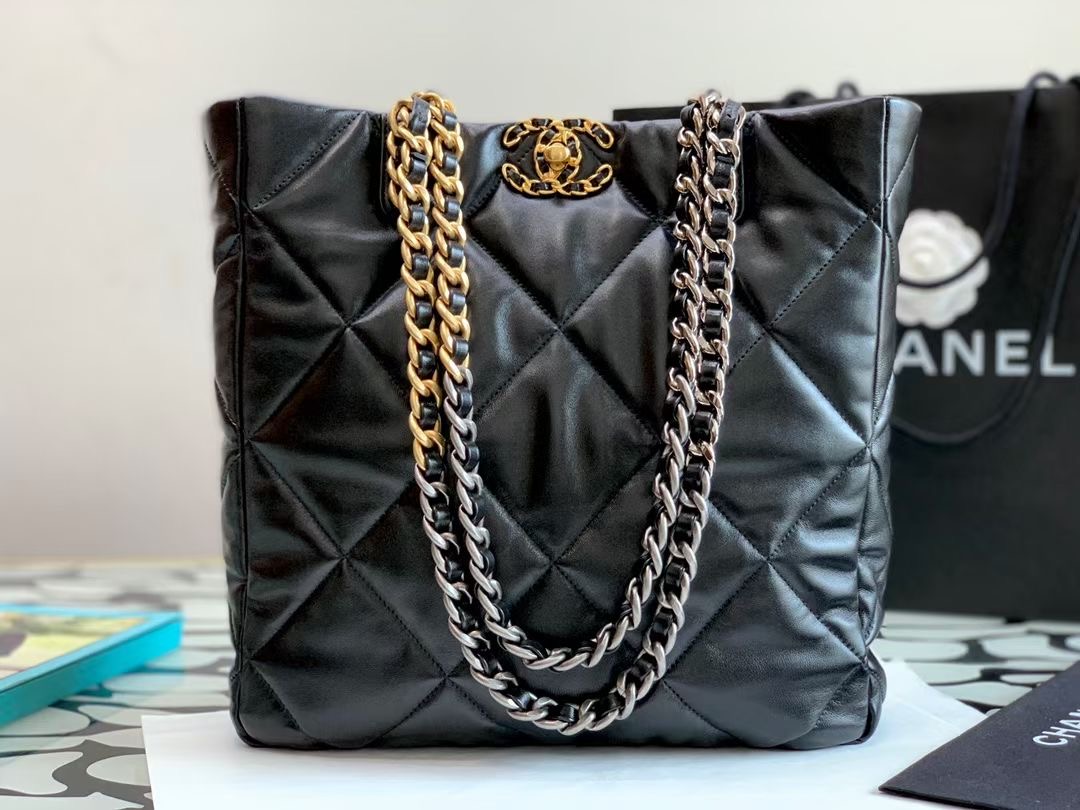 Ch@nel 19 bag Tote -AS3519-30*37*10CM
