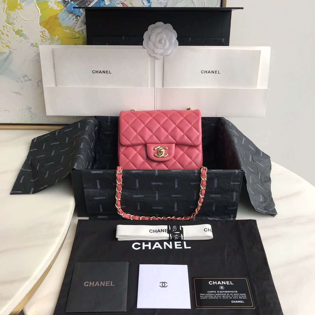 Ch@nel Flap Bag-17CM