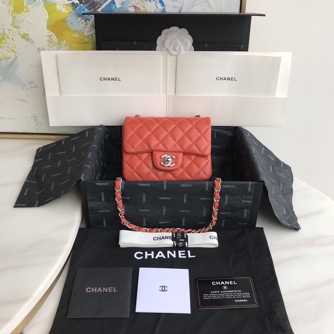 Ch@nel Flap Bag-17CM