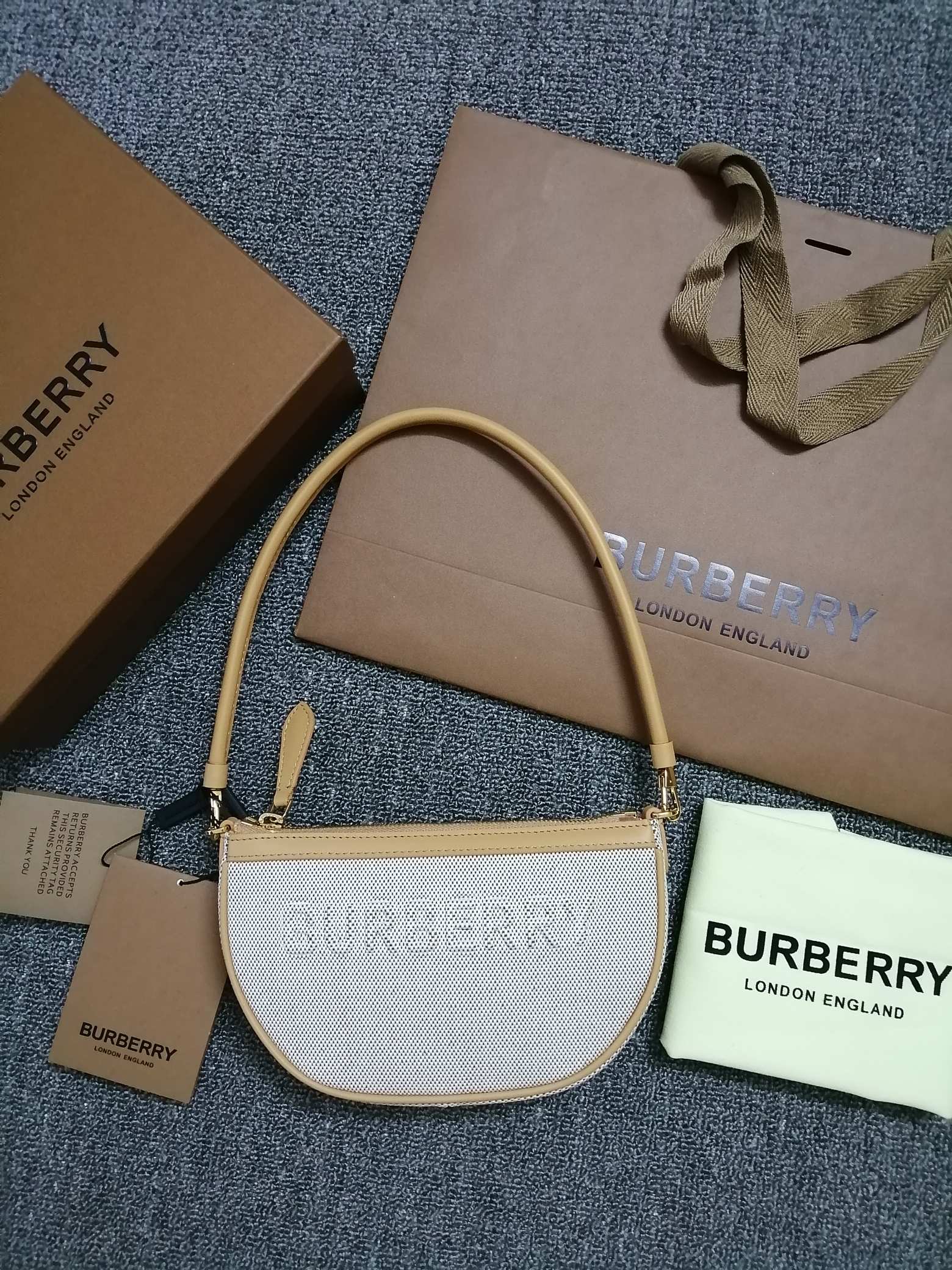 B**rry vintage bag-21*4*12cm