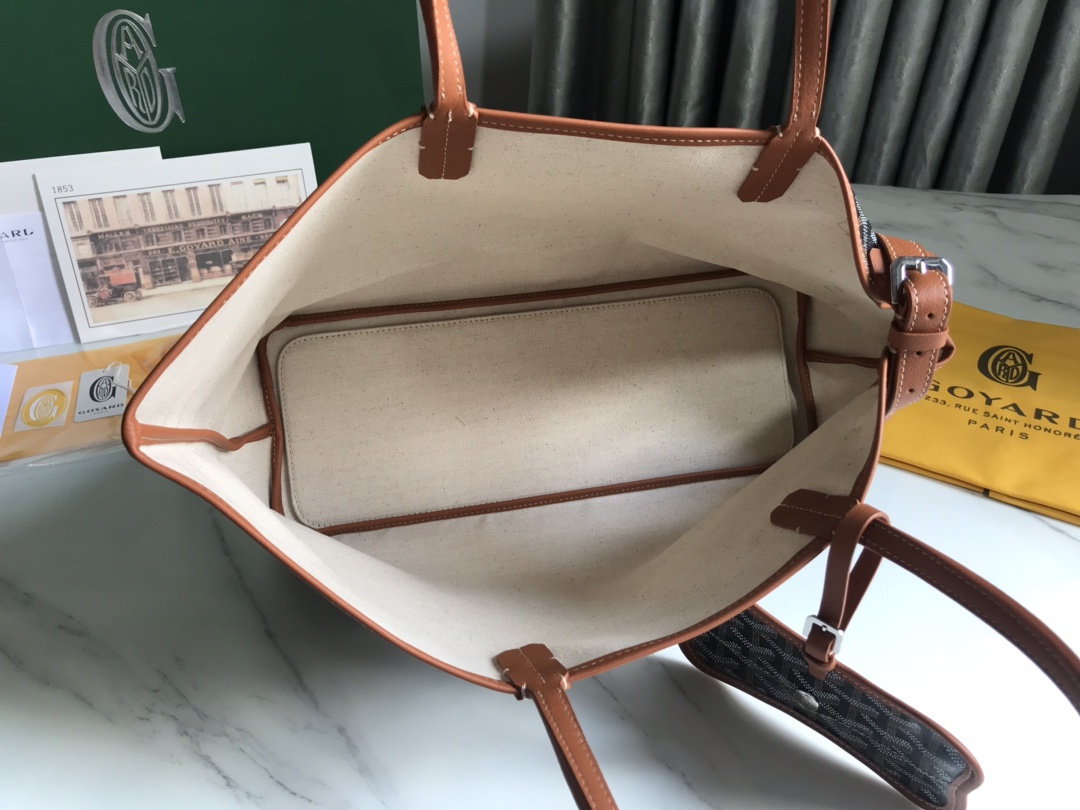 Go*ard chien gris & pocket-27*15*33.5cm
