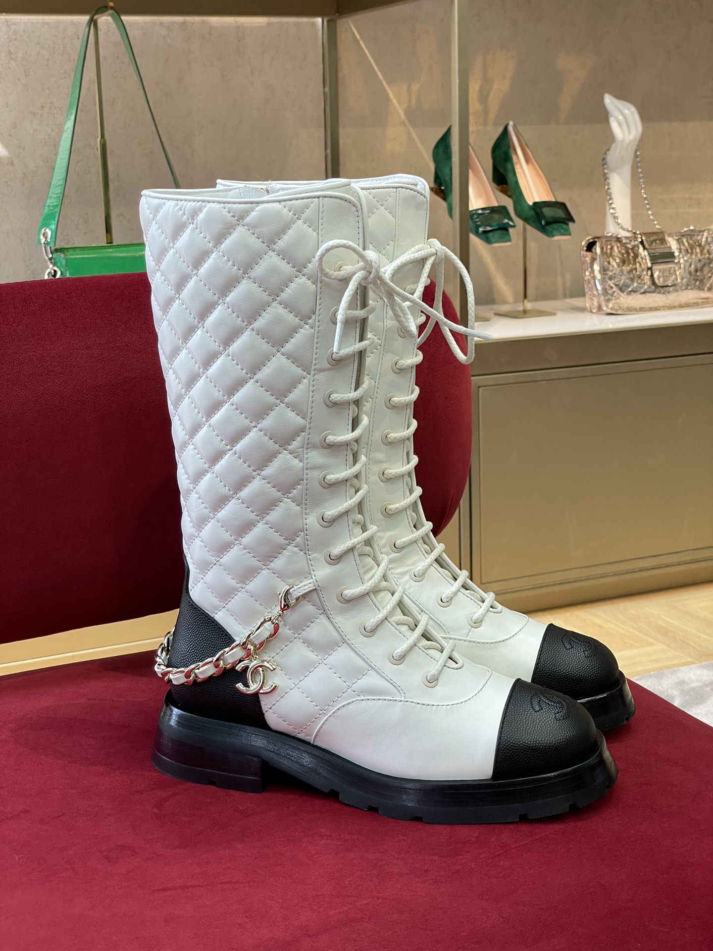 Ch@nel Boots 2022SS