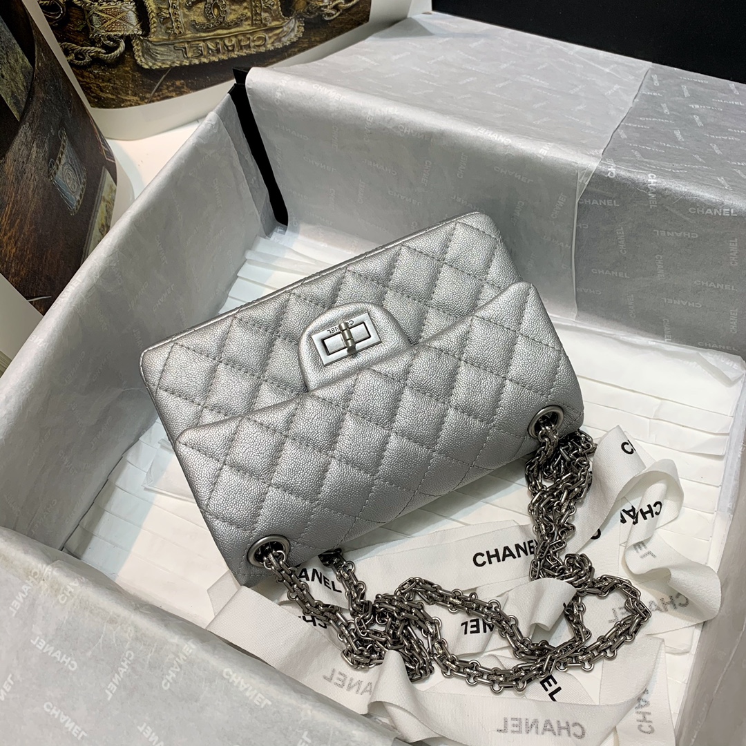 Ch@nel Reissue 2.55 Flap Bag -20CM