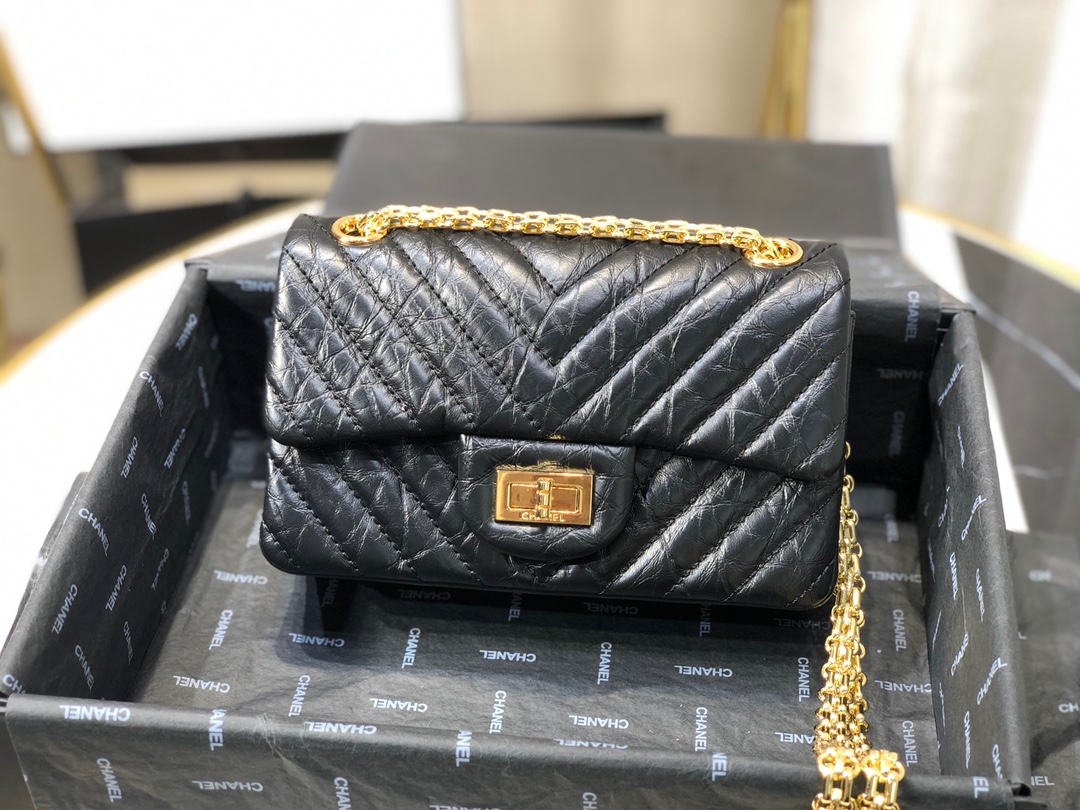 Ch@nel Reissue 2.55 Flap Bag -20CM