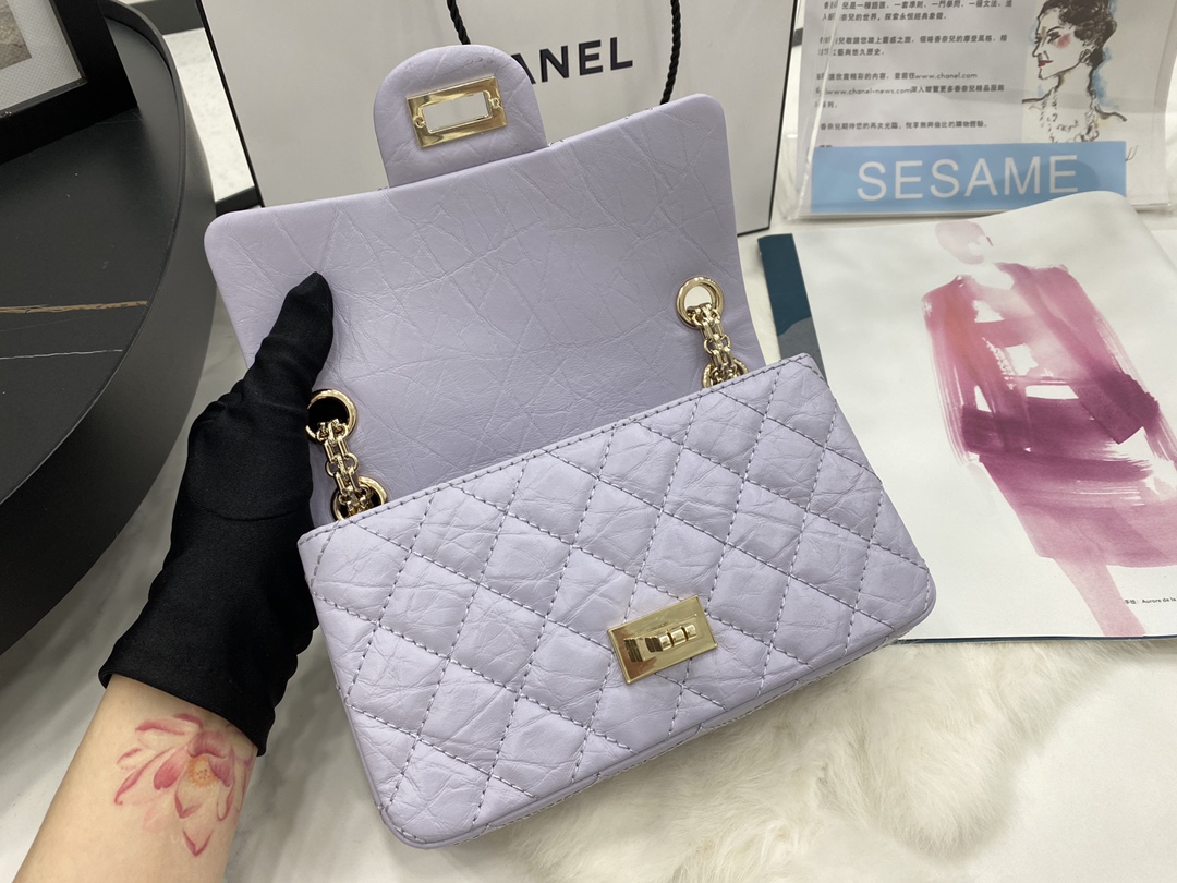 Ch@nel Reissue 2.55 Flap Bag -20CM