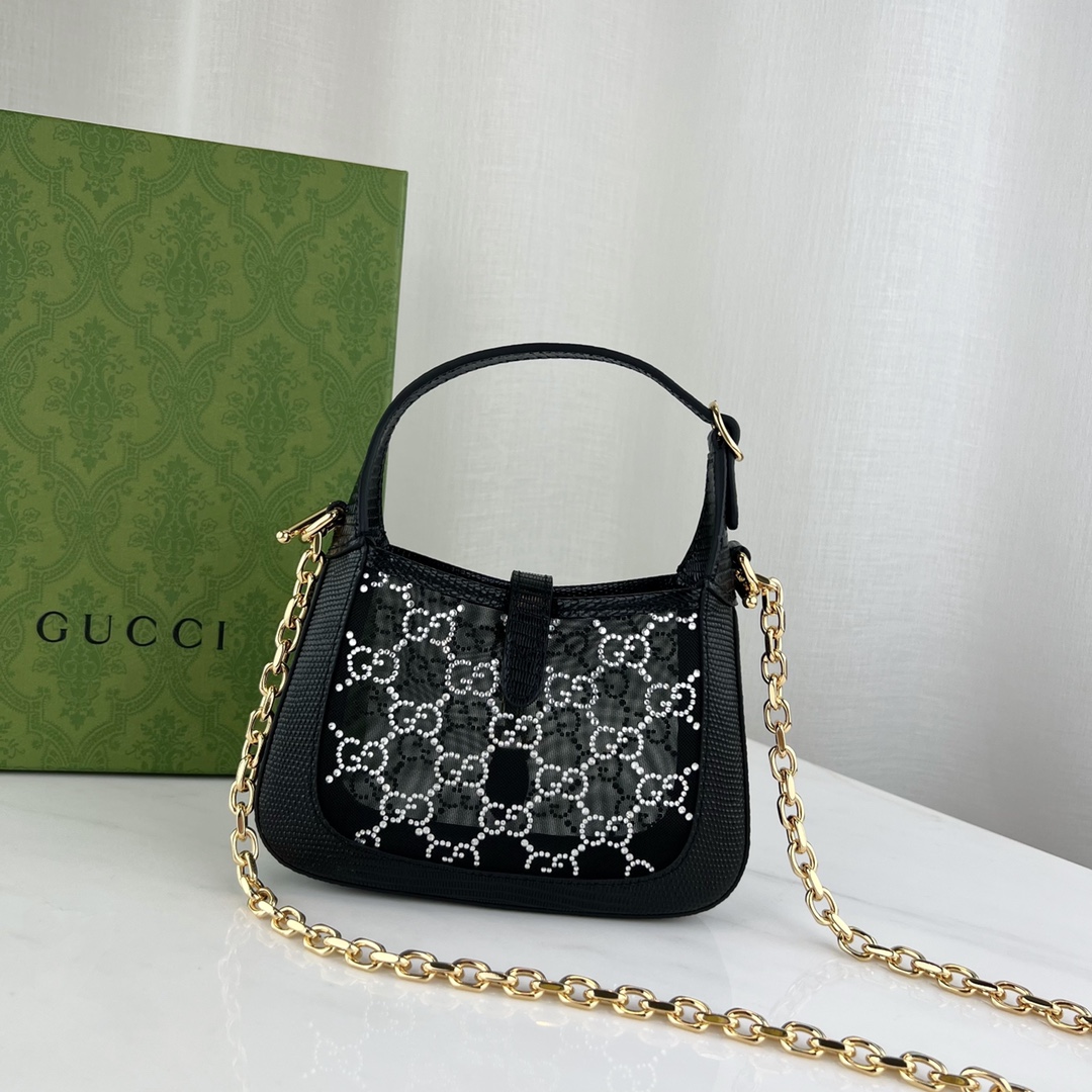 G*u*i jackie 1961 hobo bag-19*13*3cm