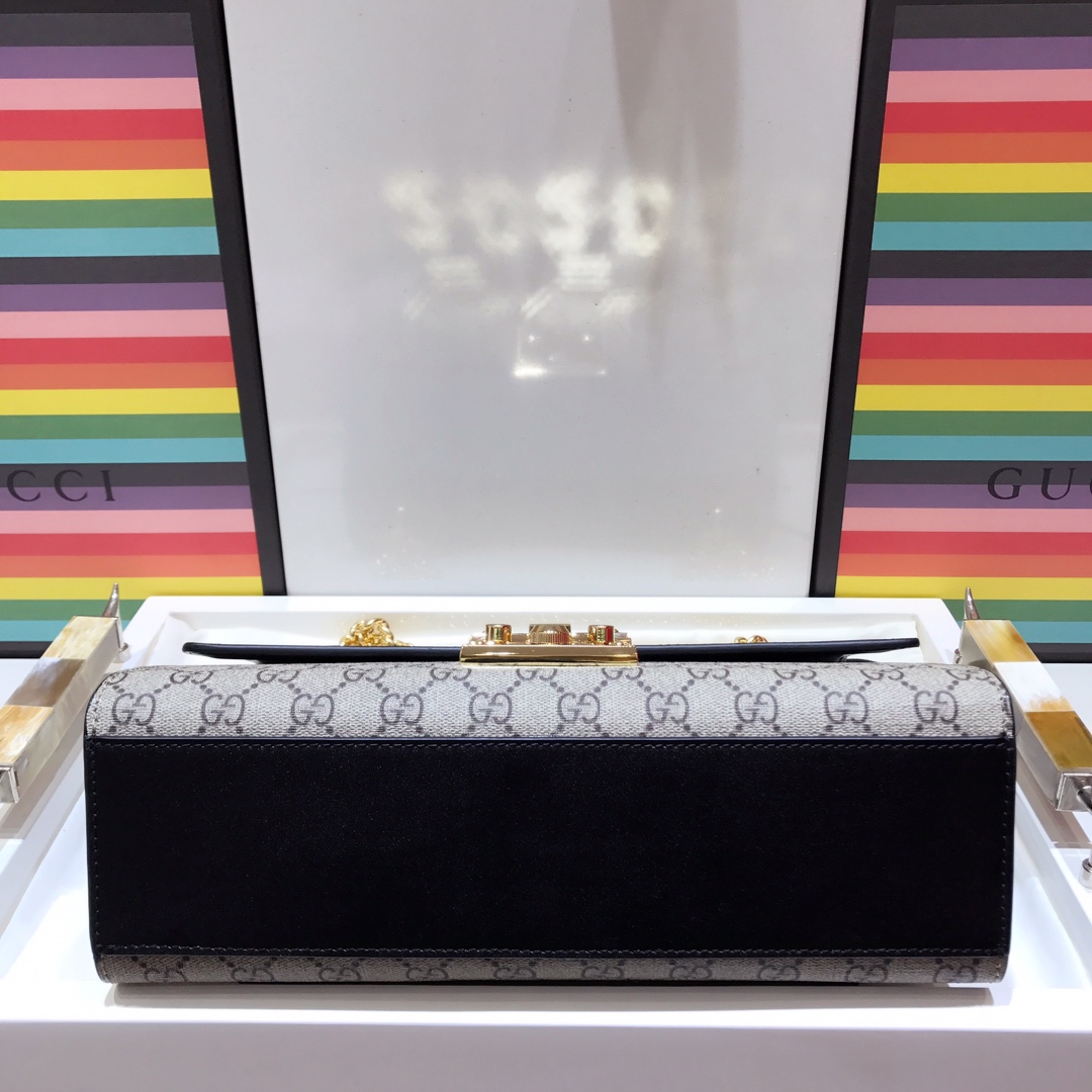 G*u*i padlock bag-30*19*10cm