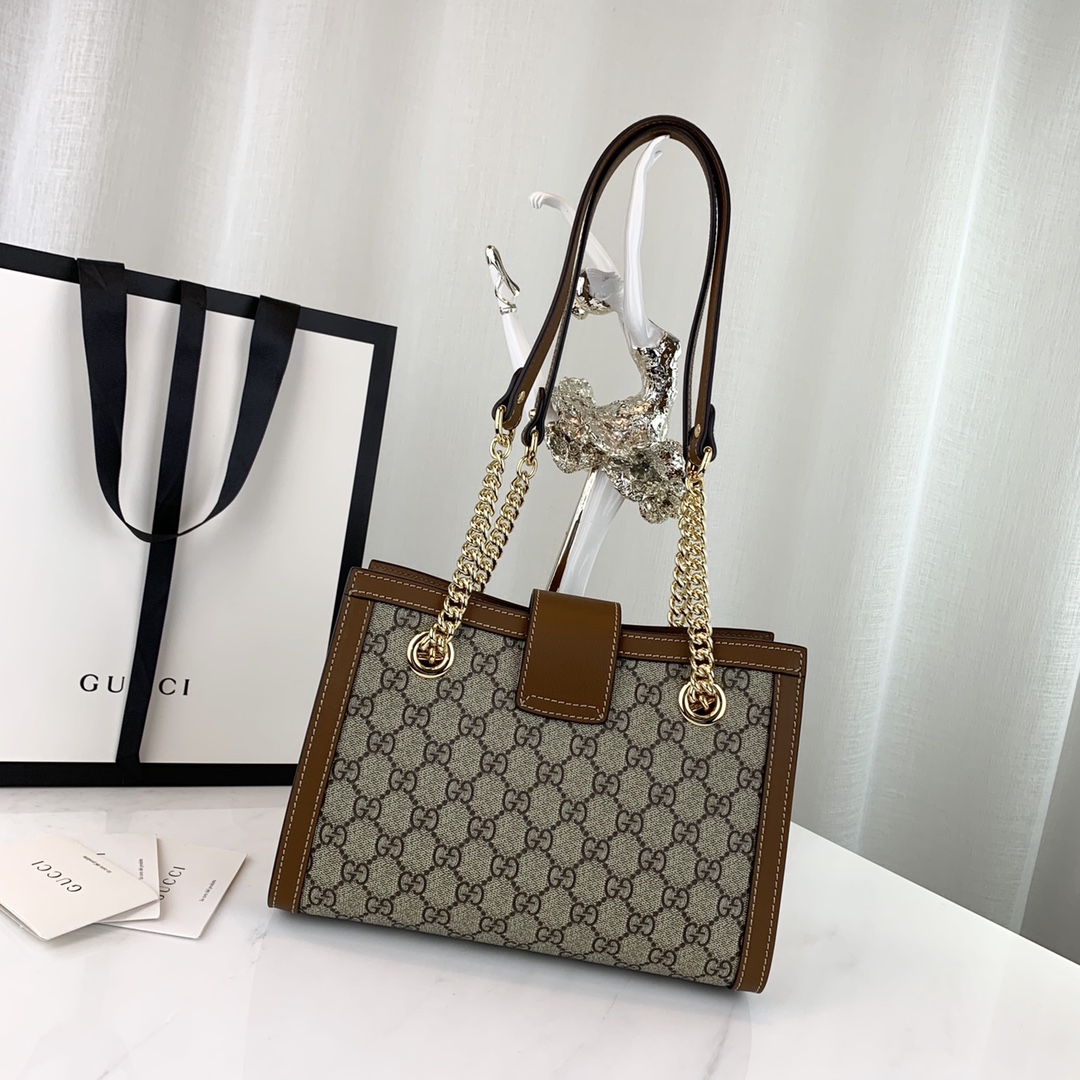 G*u*i padlock bag-26*18*10cm
