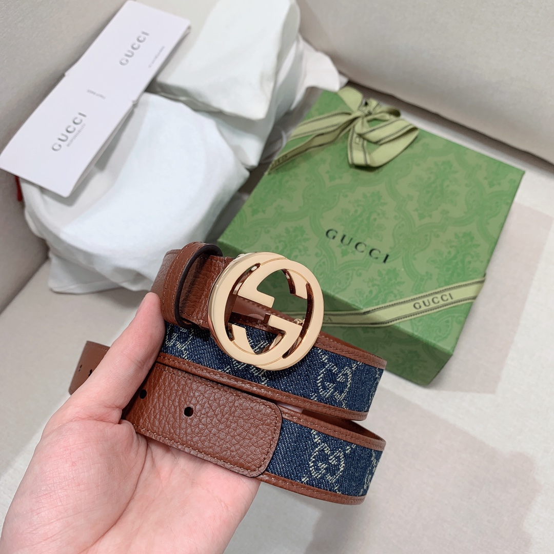 G*u*i belt-3cm