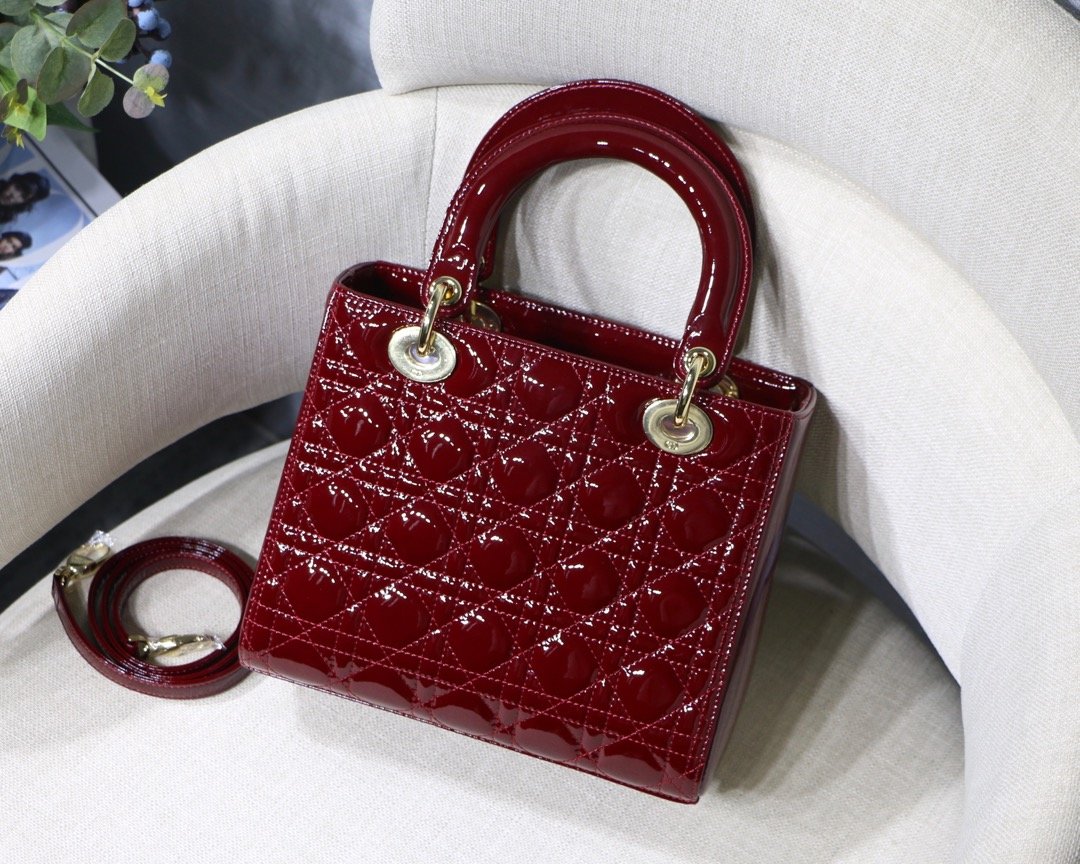lady D*or handle bag-24cm