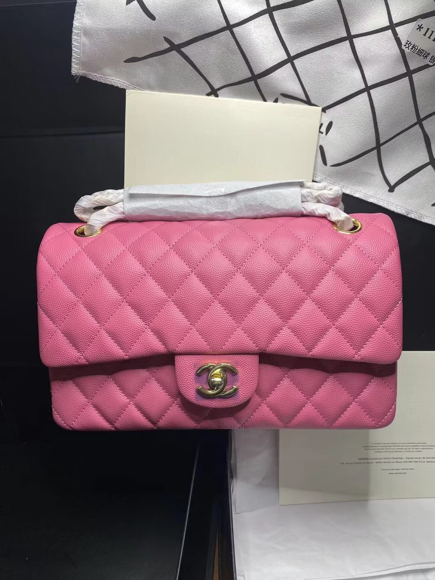 Ch@nel Flap Bag-25CM
