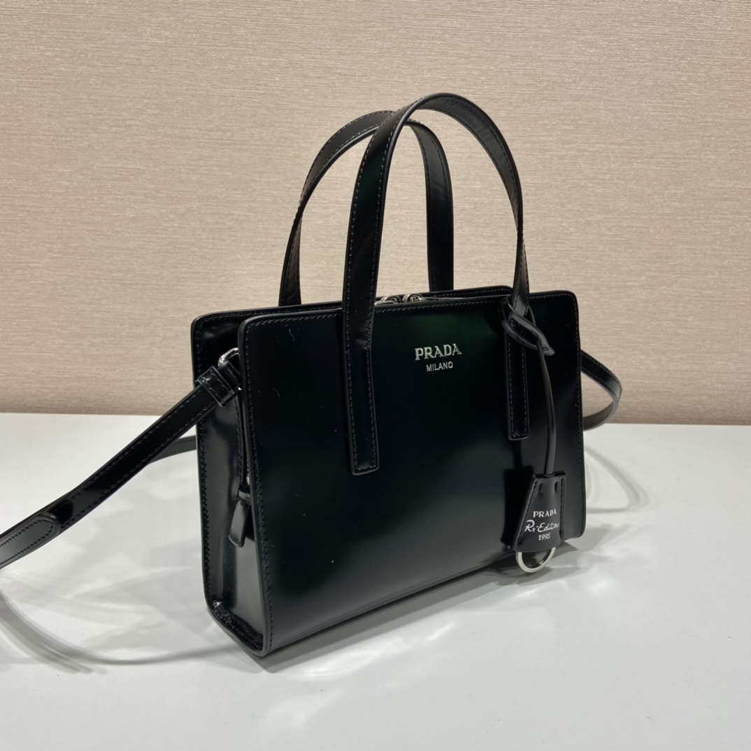 Pra*a re-edition 1ba357 tote bag-22*15*6.5cm